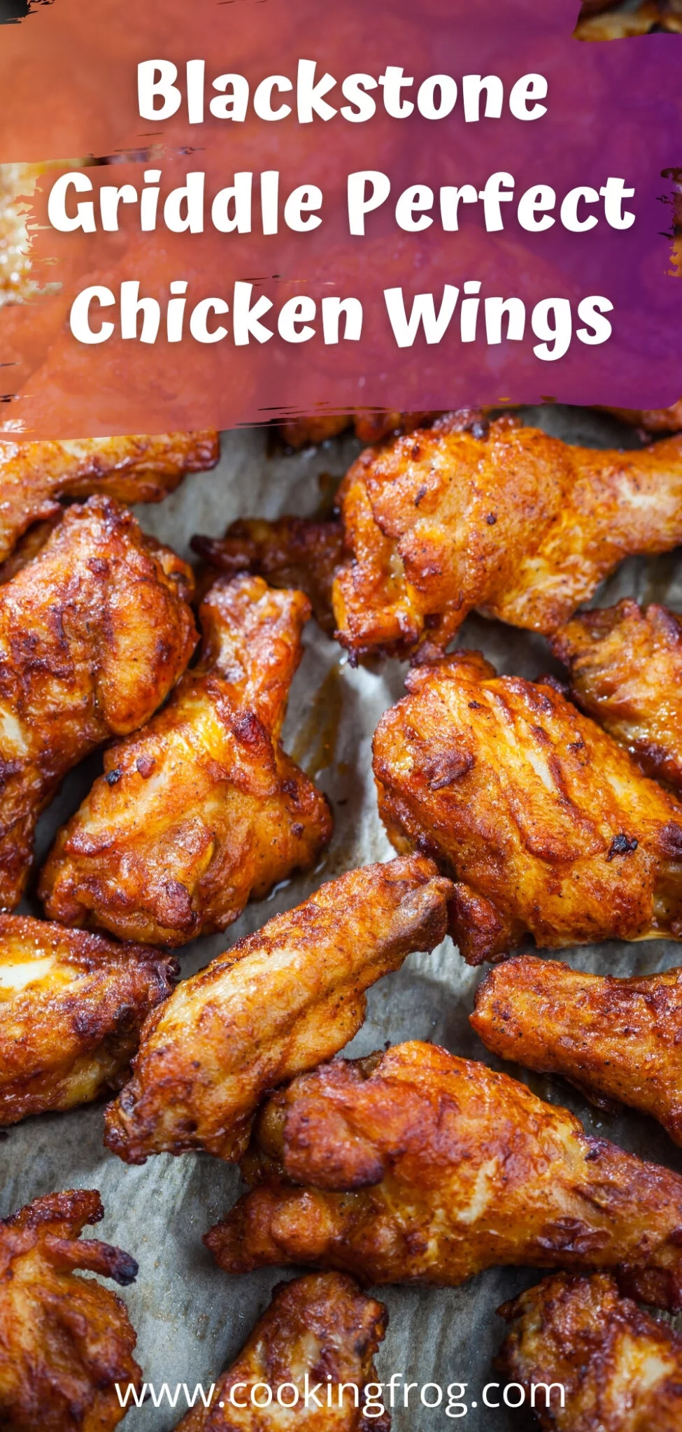 Blackstone Griddle Perfect Chicken Wings Cooking Frog