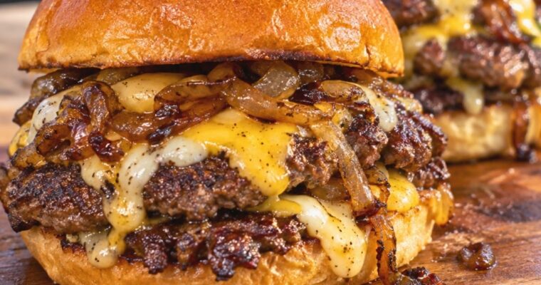 Blackstone Griddle Juicy Smash Burger Easy Recipe