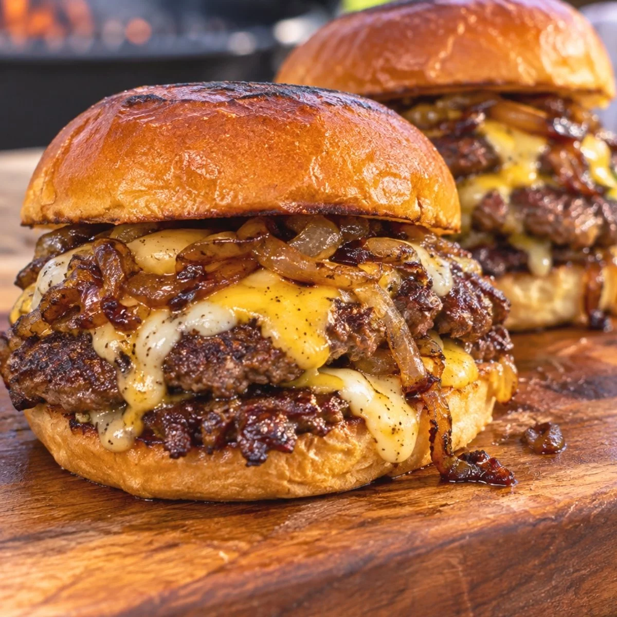 Blackstone Griddle Juicy Smash Burger Easy Recipe