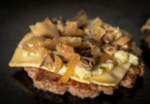Blackstone Griddle Juicy Smash Burger Easy Recipe - Cooking Frog