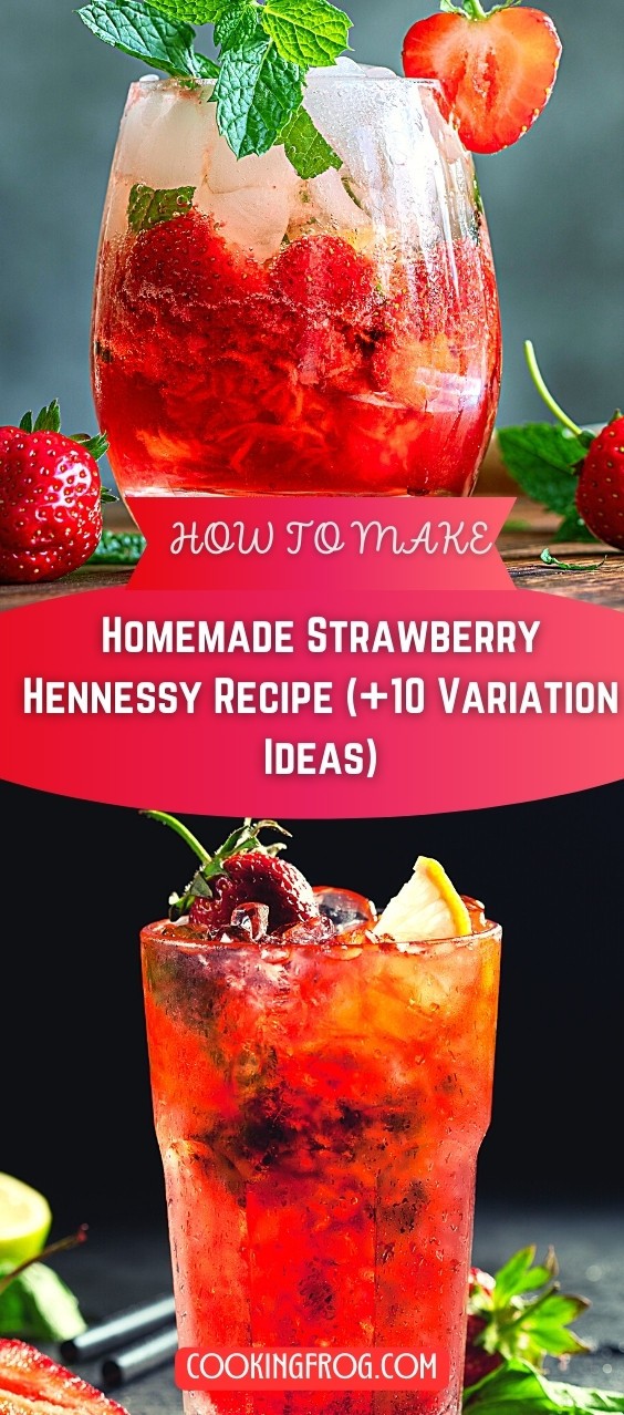 Strawberry Hennessy Island Cocktail Recipe