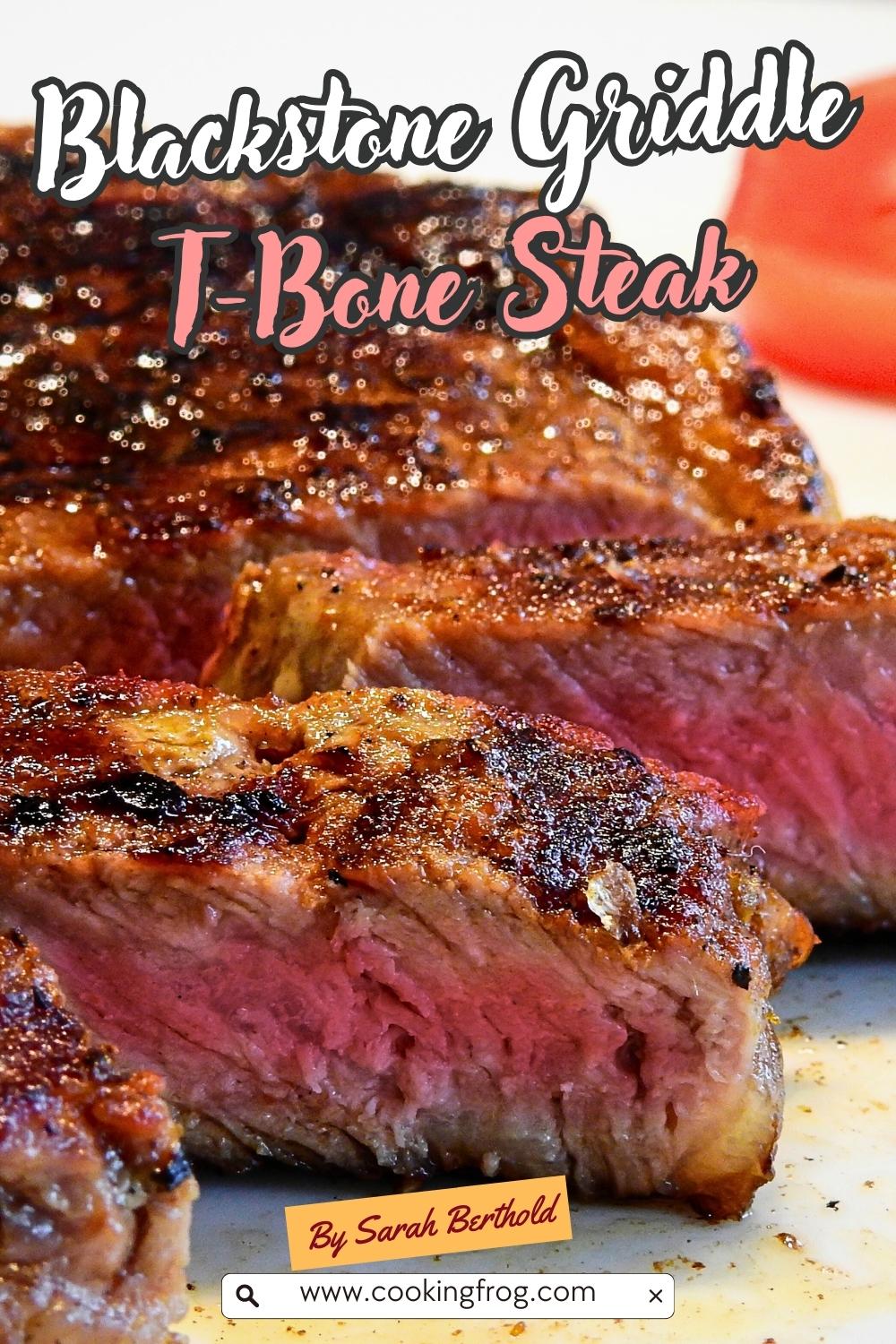 Blackstone Griddle T bone Steak Easy Recipe 2