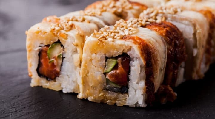 Homemade Unagi Sushi Rolls Original Recipe