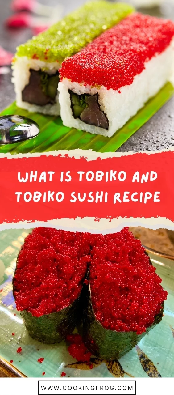 What is Tobiko and Tobiko Sushi Recipe