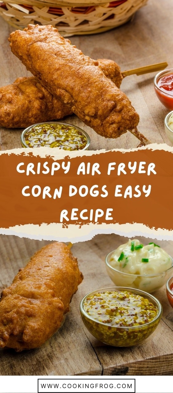 Crispy Air Fryer Corn Dogs Easy Recipe