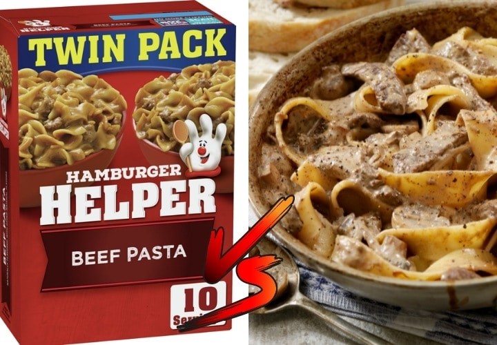 Homemade Beef Stroganoff Hamburger Helper Recipe