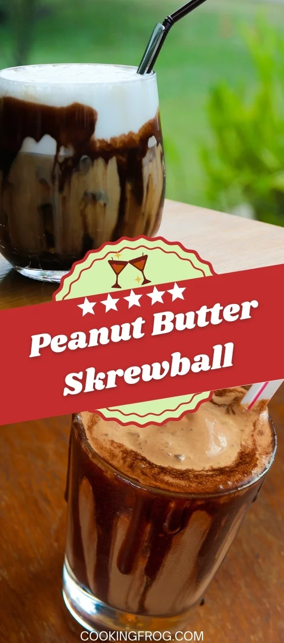 Peanut Butter Skrewball Whiskey Cocktail