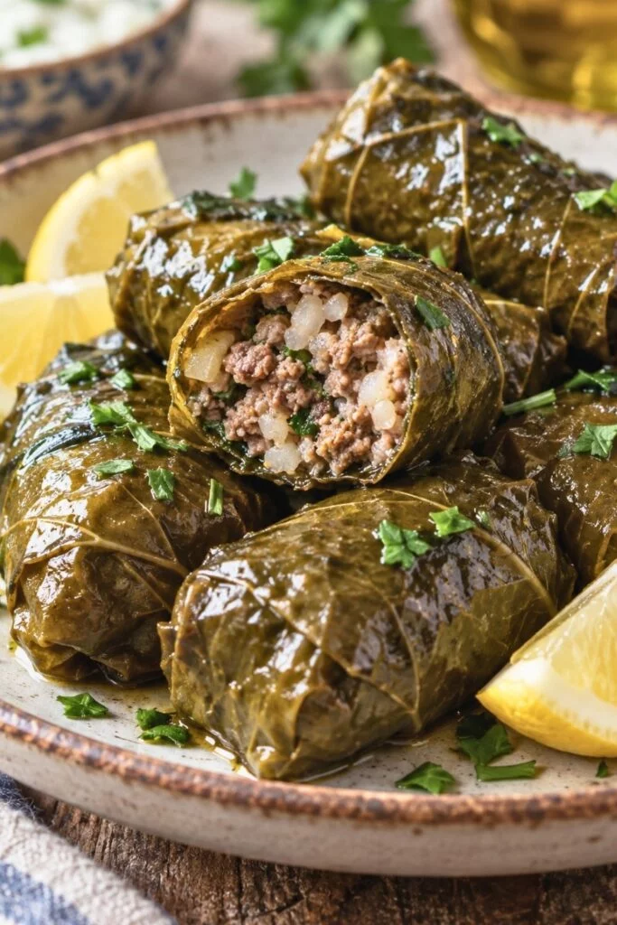 Homemade Greek Dolmades Easy Recipe