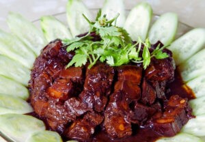 Red Braised Pork Belly (Hong Shao Rou) - Cooking Frog