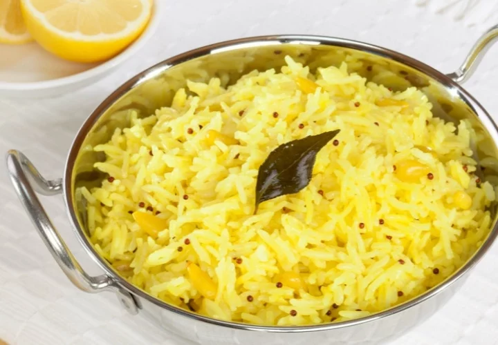 Traditional Greek Lemon Rice Recipe (Greek Rice Pilaf)