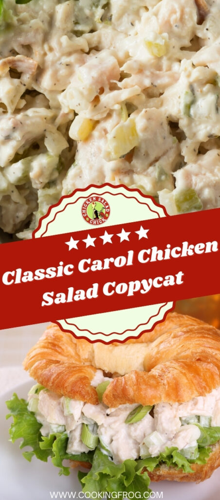 Chicken Salad Chick Classic Carol Chicken Salad Copycat Recipe Cooking Frog