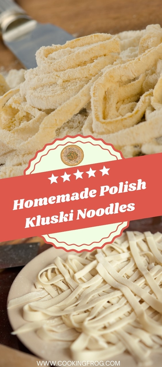 Homemade Polish Kluski Noodles Easy Recipe