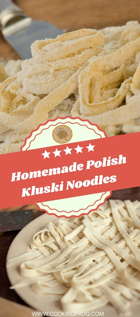 Homemade Polish Kluski Noodles Easy Recipe - Cooking Frog