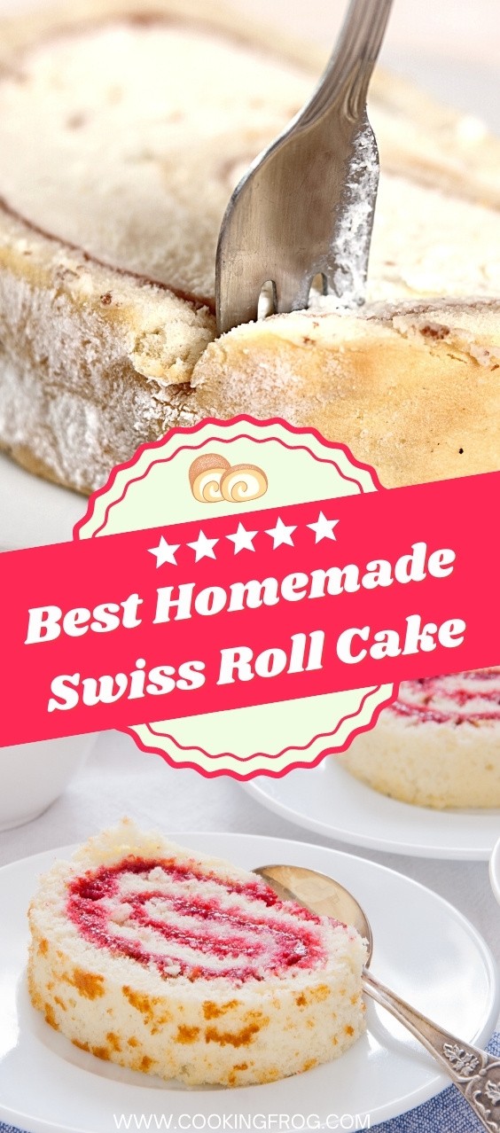 Best Homemade Swiss Roll Cake