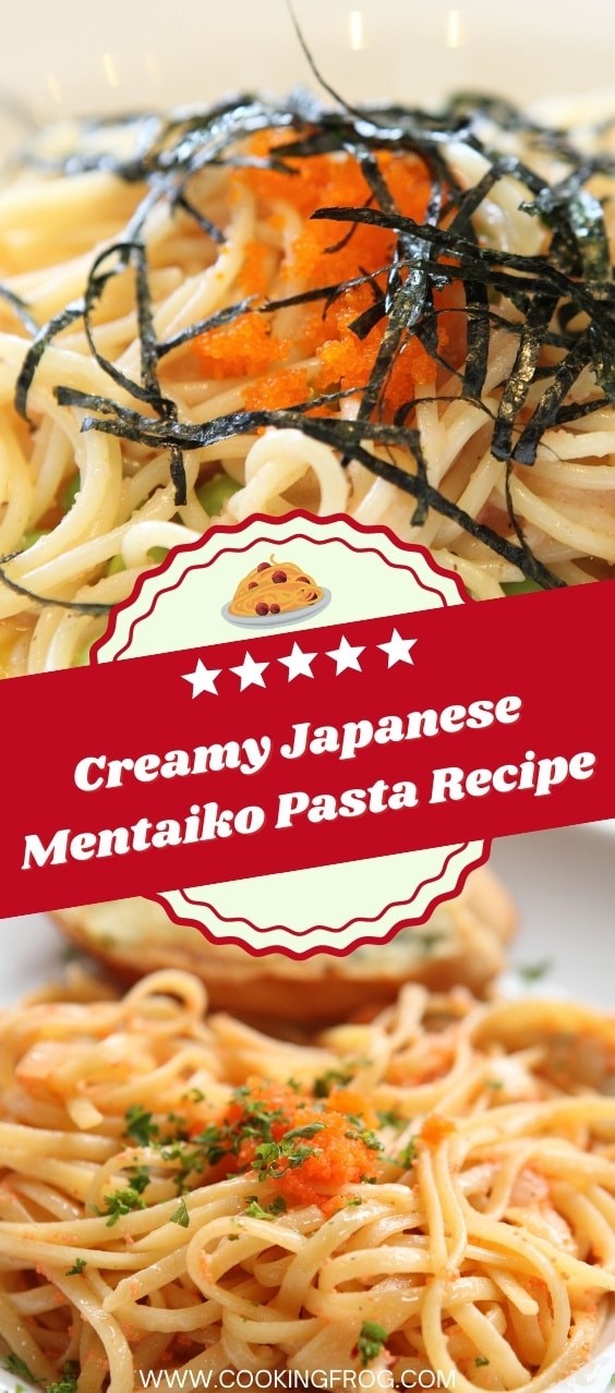 Creamy Japanese Mentaiko Pasta Recipe