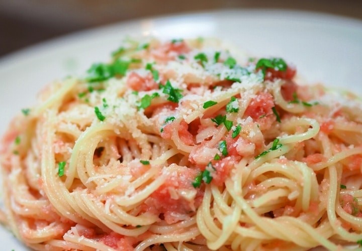 Creamy Japanese Mentaiko Pasta Recipe - Cooking Frog