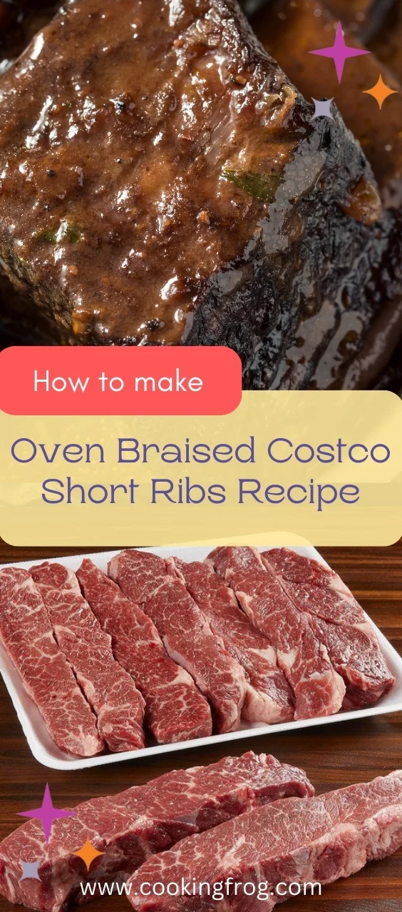 Oven Braised Costco Short Ribs Recipe - Cooking Frog