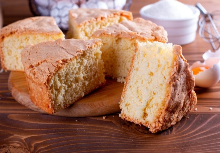 Italian Sponge Cake (Pan di Spagna) Recipe - Torta o Ragione