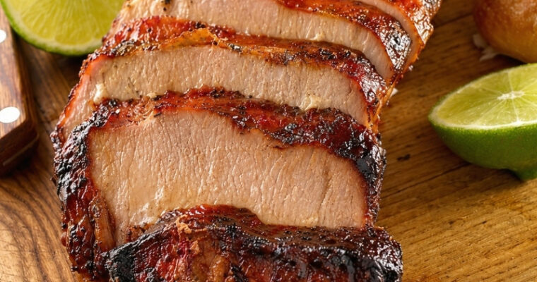 Smoked Pork Loin (With Sweet Rub Recipe)