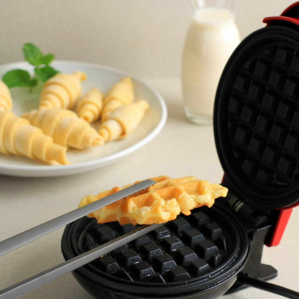 Homemade Croffle Recipe Croissant Waffles Cooking Frog