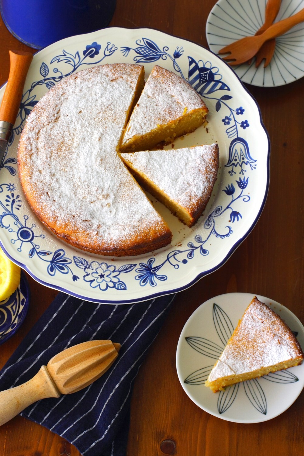 Homemade Italian Lemon Ricotta Cake Recipe