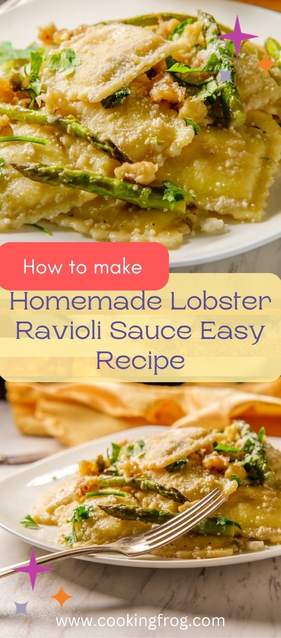 Homemade Lobster Ravioli Sauce Easy Recipe