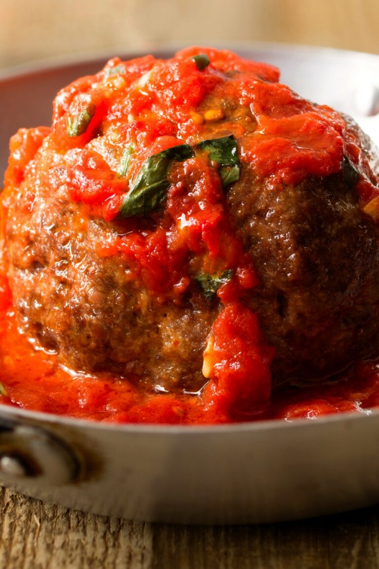 Juicy Italian Meatballs Recipe With Tomato Sauce Cooking Frog