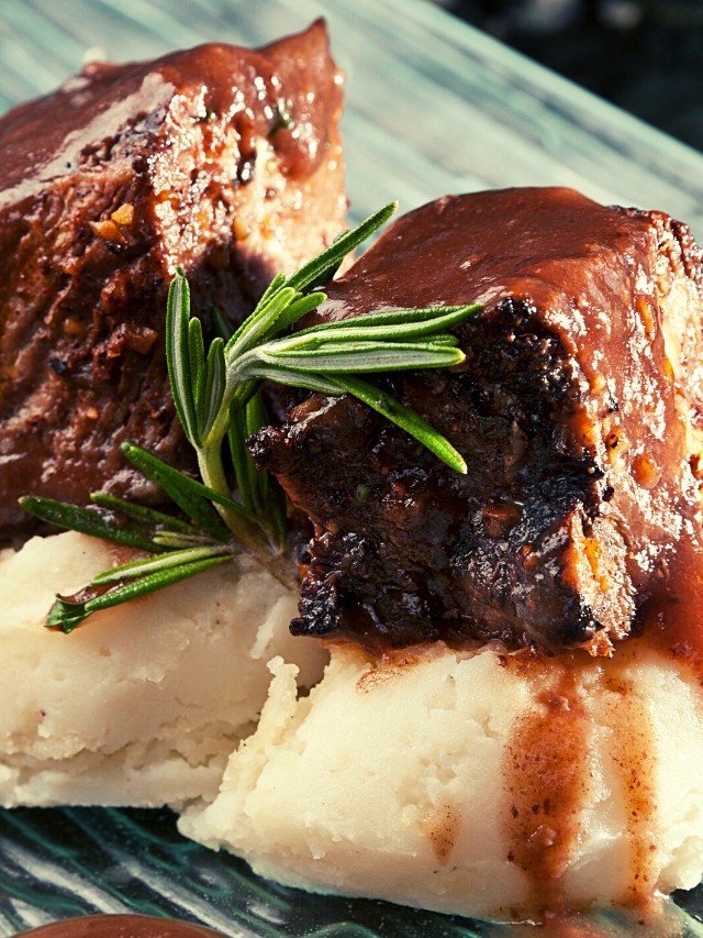 Oven Braised Costco Short Ribs Recipe