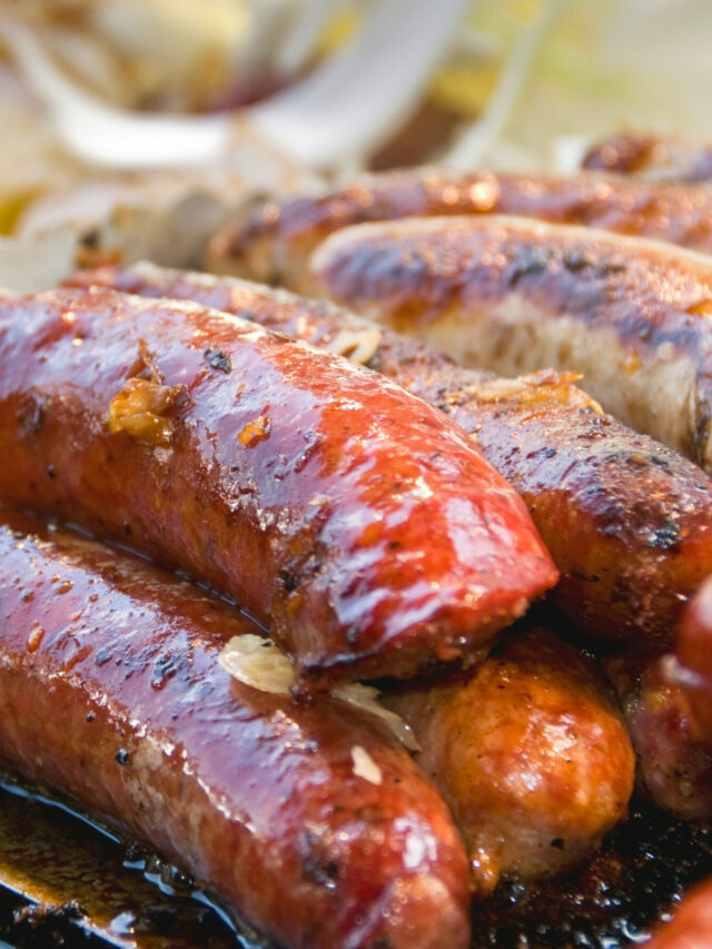 How to Cook German Bratwurst Sausages
