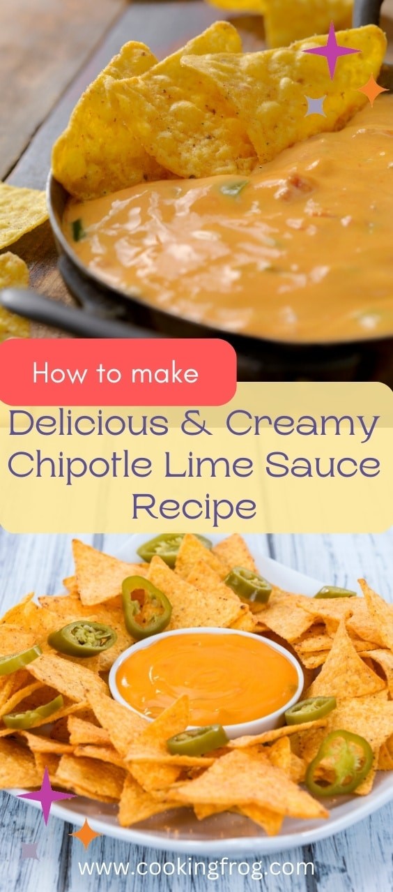 Delicious Creamy Chipotle Lime Sauce Recipe Cooking Frog