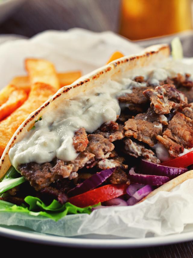 Authentic Greek Gyro Recipe - Cooking Frog