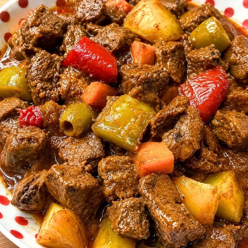 Authentic Filipino Beef Caldereta Recipe