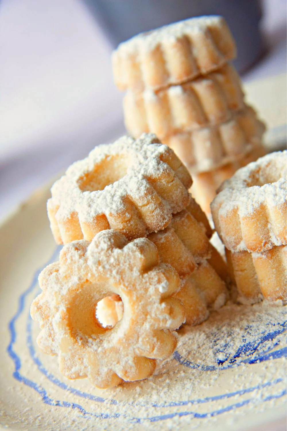 Homemade Canestrelli Recipe (Italian Egg Yolk Cookies)