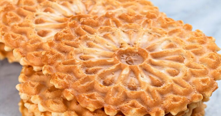Italian Pizzelle Cookies Recipe (The Oldest Known Cookie)