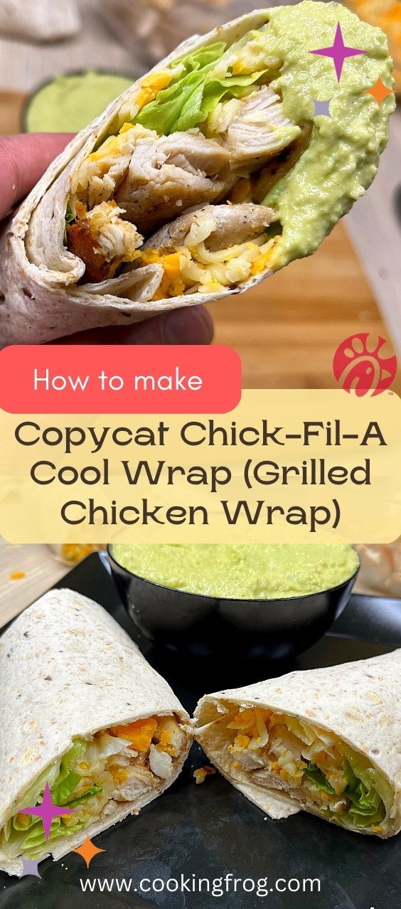 Copycat Chick-Fil-A Cool Wrap (Grilled Chicken Wrap)