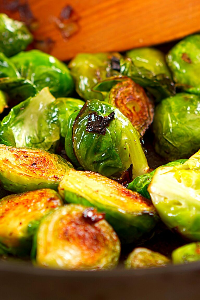 Longhorn Steakhouse Crispy Brussel Sprouts Copycat Recipe Cooking Frog   Longhorn Steakhouse Crispy Brussel Sprouts 2 768x1152 