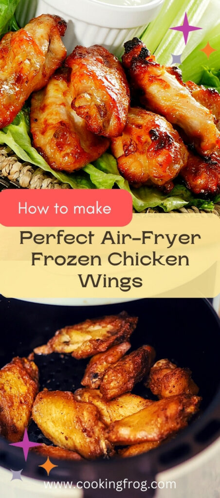 Perfect Air Fryer Frozen Chicken Wings Recipe - Cooking Frog