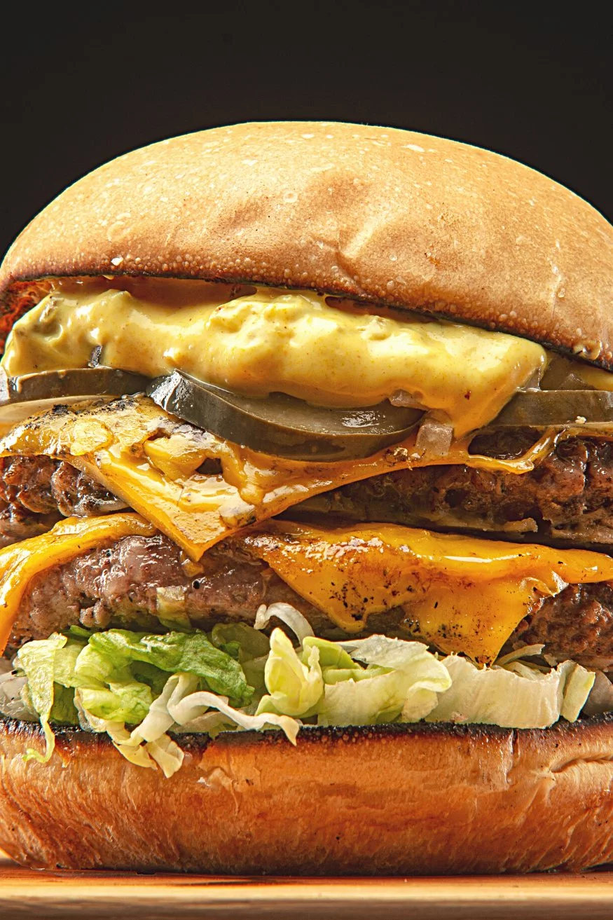 DOUBLE SMASH BURGER K+M – Les sauces Firebarns