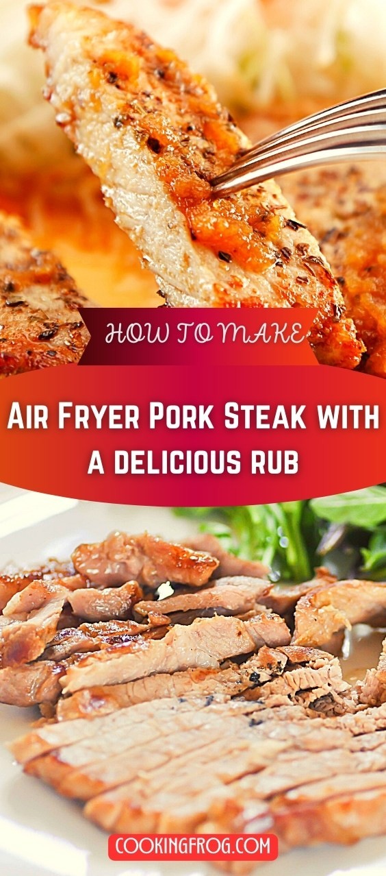 Air Fryer Pork Steak