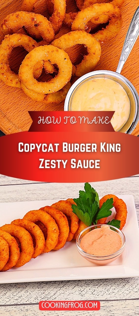 Burger King Zesty Sauce