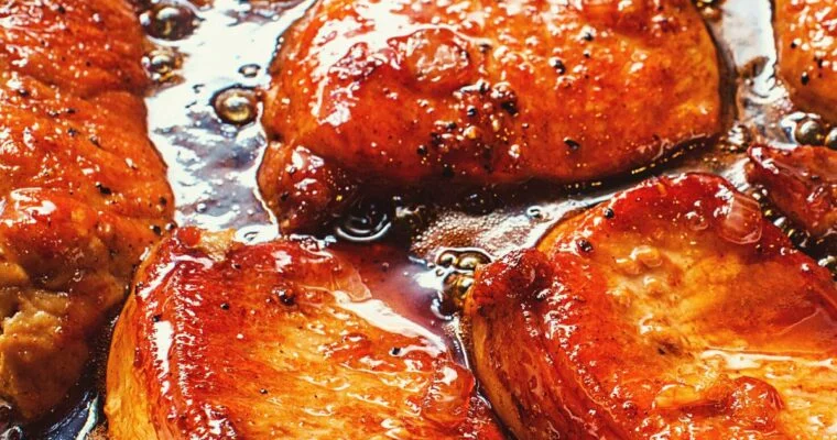 Maple Glazed Pork Chops Easy Recipe