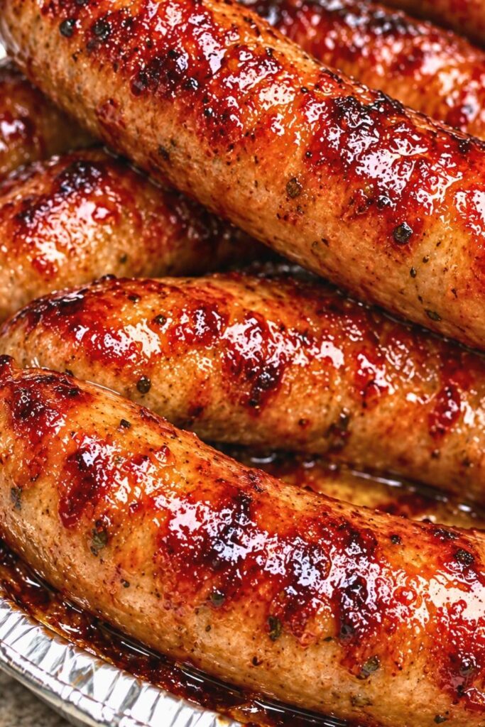 Smoked Brats with Beer Onion Recipe