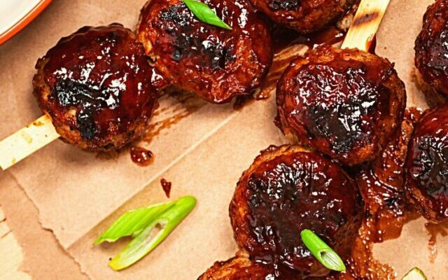 BBQ Smoked Meatballs Recipe