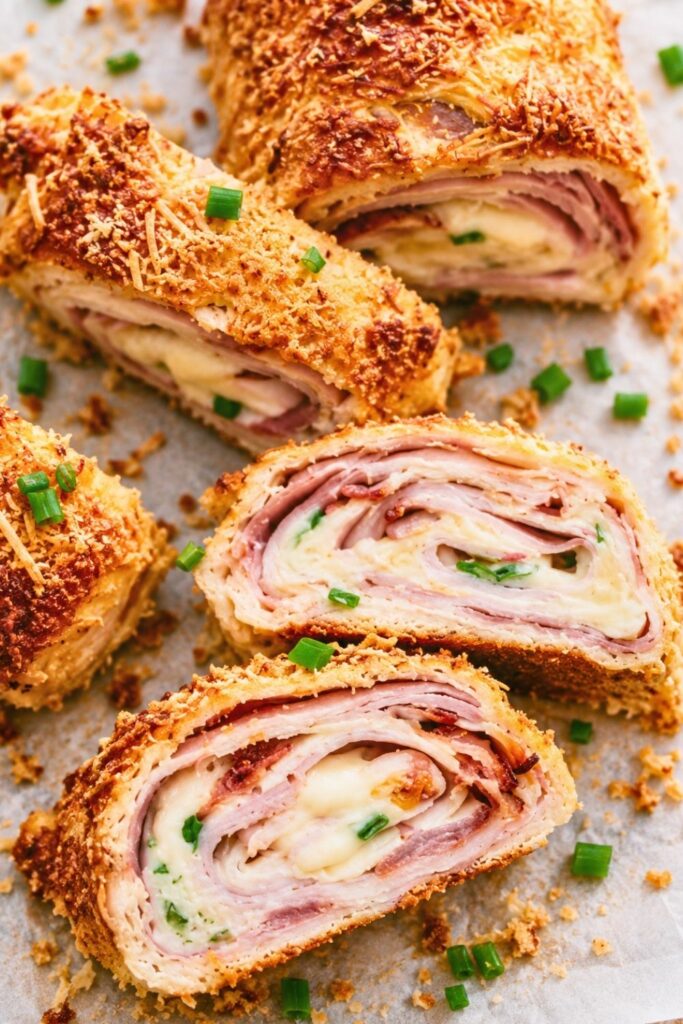 Swiss Stromboli and Ham