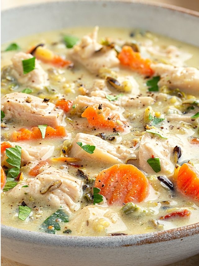 Creamy Chicken Florentine Soup Recipe