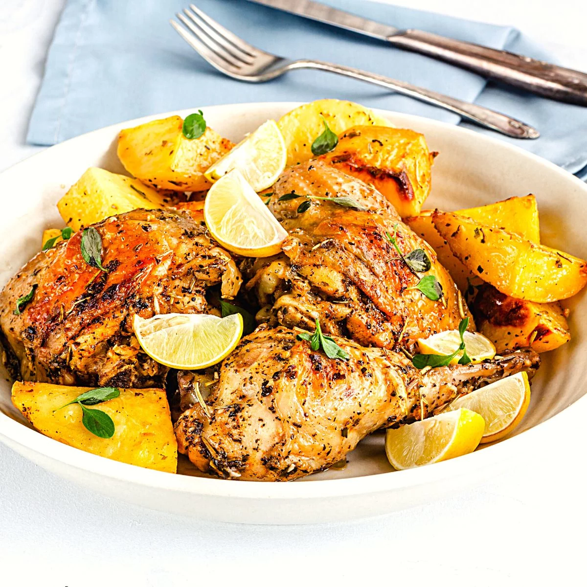 Authentic Greek Lemon Chicken Recipe (+ Variation Ideas)