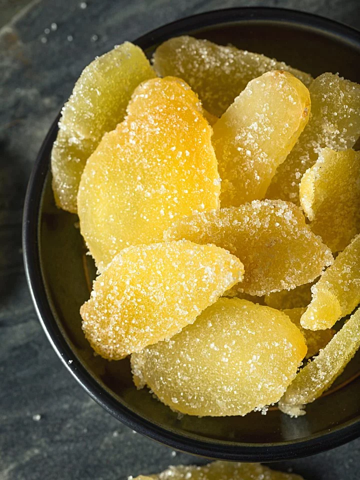 How To Make Candied Ginger Crystallized Ginger Variations Cooking Frog 3780