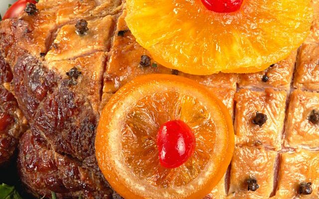 Pineapple Honey-Glazed Ham Recipe
