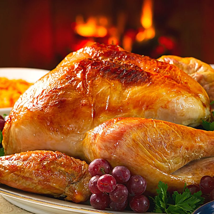 Roasted Maple-Glazed Turkey Recipe