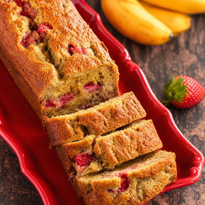 Strawberry Banana Bread Easy Recipe (+ Variation Ideas)